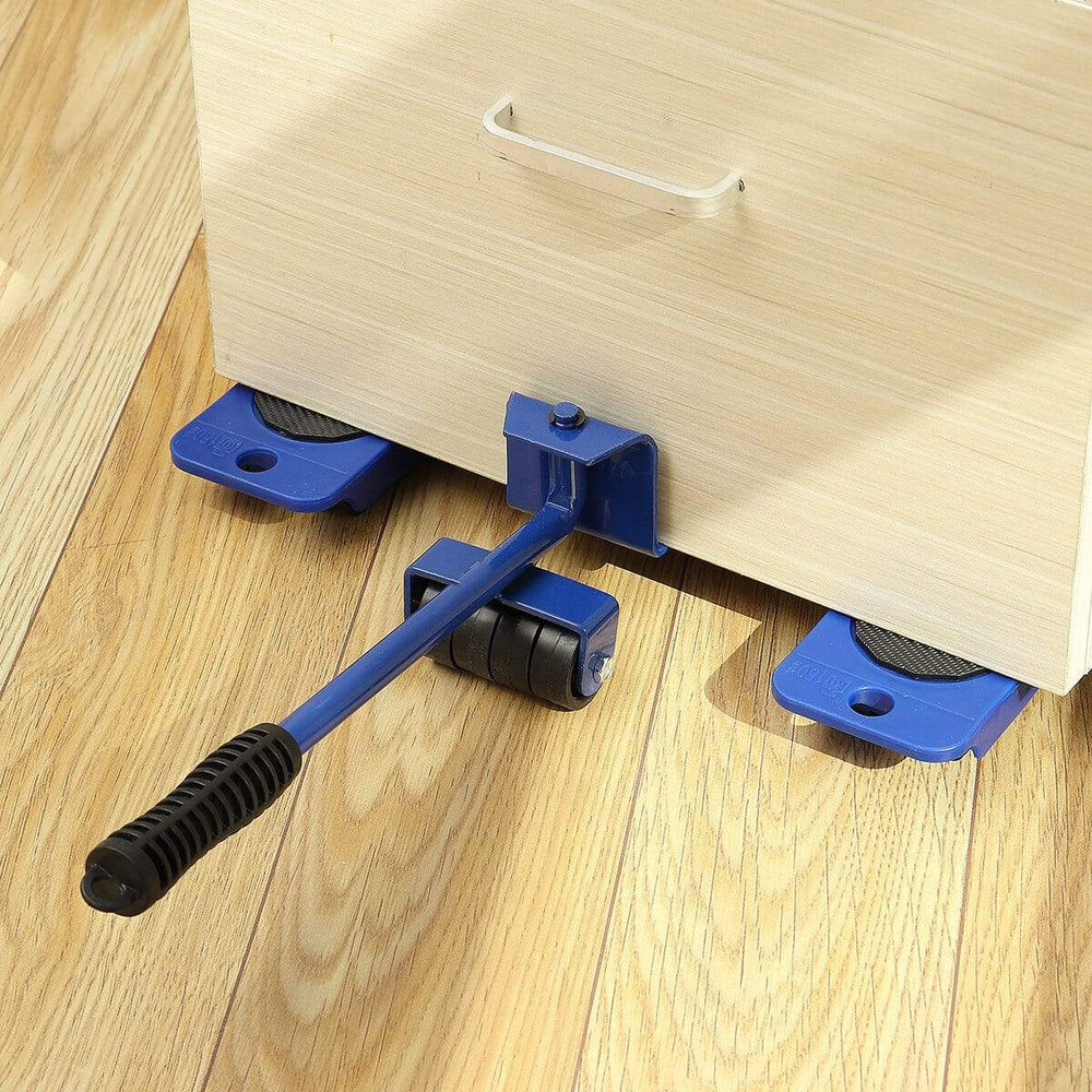 Heavy lifting furniture mover with roller