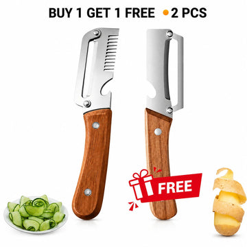 3-in-1 vegetable peeler, slicer & Bottle opener